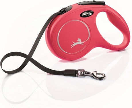 Flexi products retractable line nye klassiske dæk rød m 5 meter op til 25kg