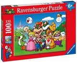 Ravensburger puslespil super mario - puslespil - 100 brikker