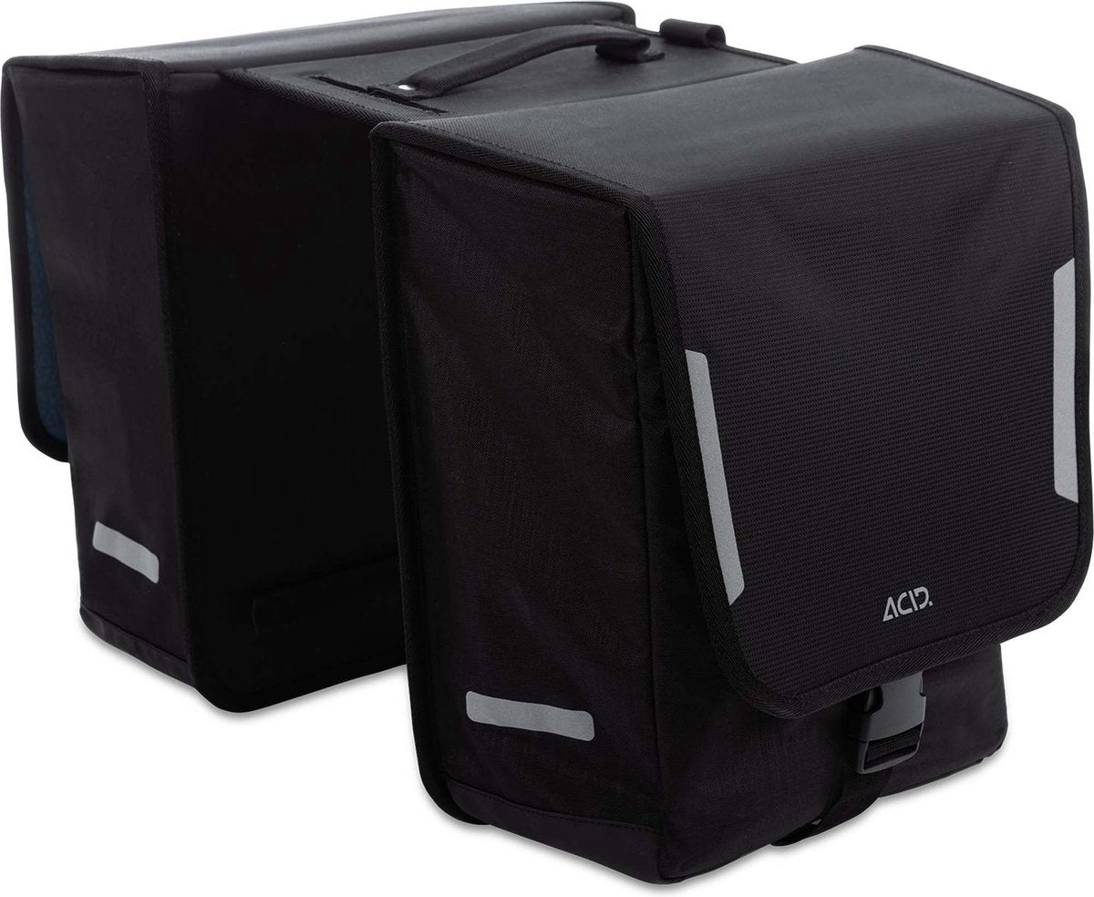 Acid city 15 klassisk dobbelt sidetaske