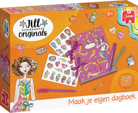 Jumbo - jill schirnhofer - lav din egen dagbog - håndværkssæt 8 år