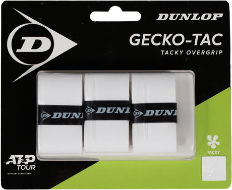 Dunlop - grip- gecko-tac ogrip wht 3pcs blister unisex grip - wit