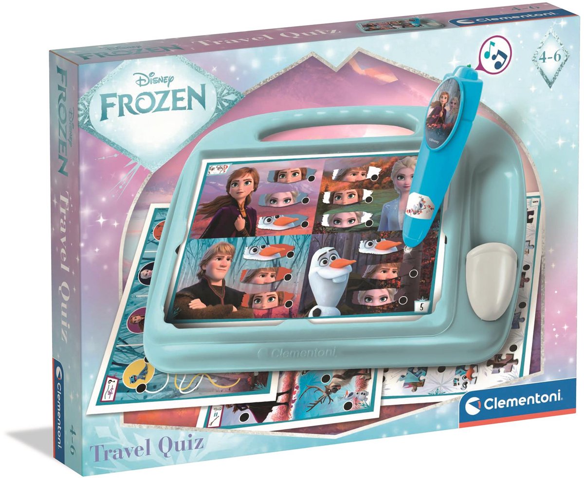 Clementoni frosne quizzy rejsespil