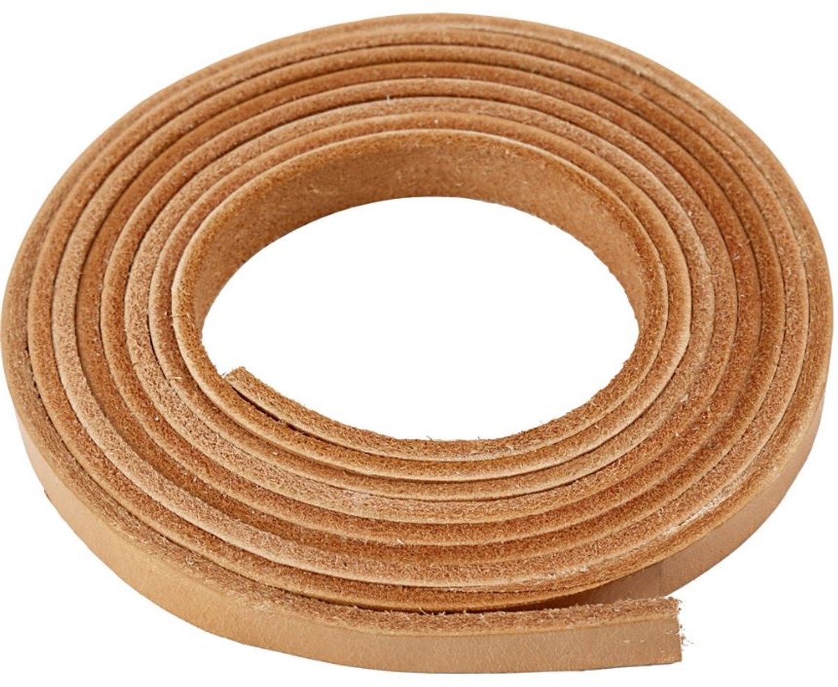 Https: www.cchobby.nl læder-bånd-b-10-mm-tykkelse-3-mm-naturlig-2-m-1-boks