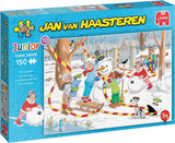 Jan van Haasteren puslespil junior - snemand, 150 stk.