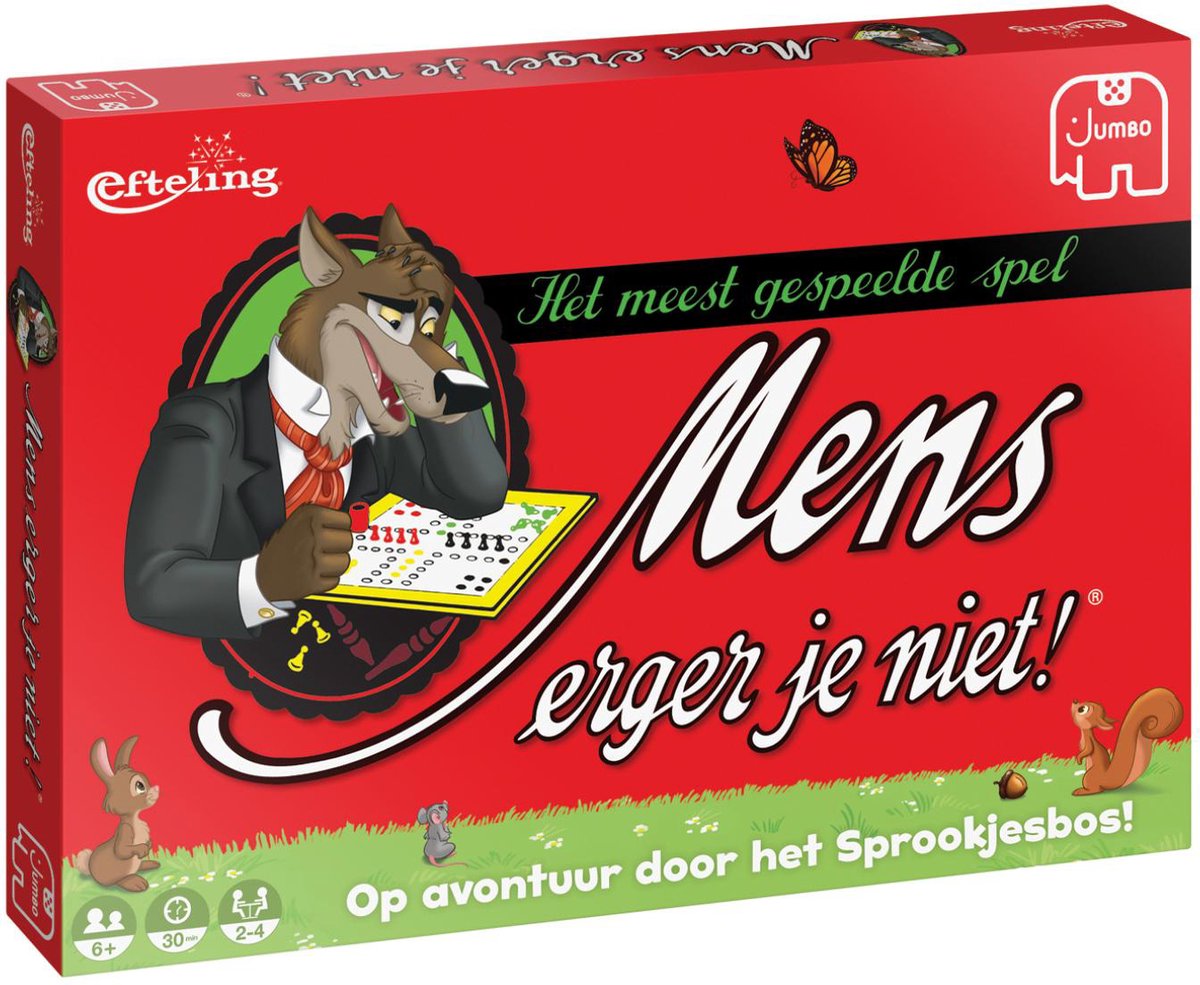 Jumbo mand, bliv ikke irriteret fairy tree brætspil