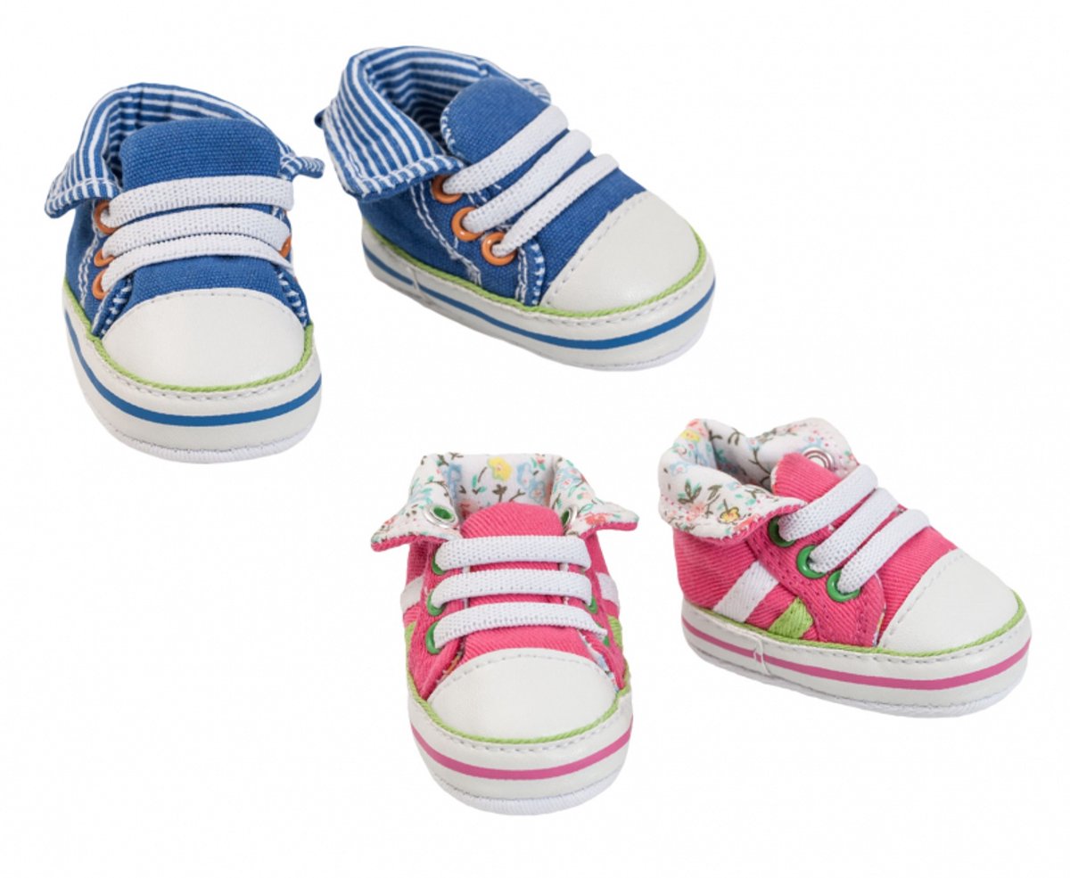 Heless dukkesko sneakers pink, 38-45 cm