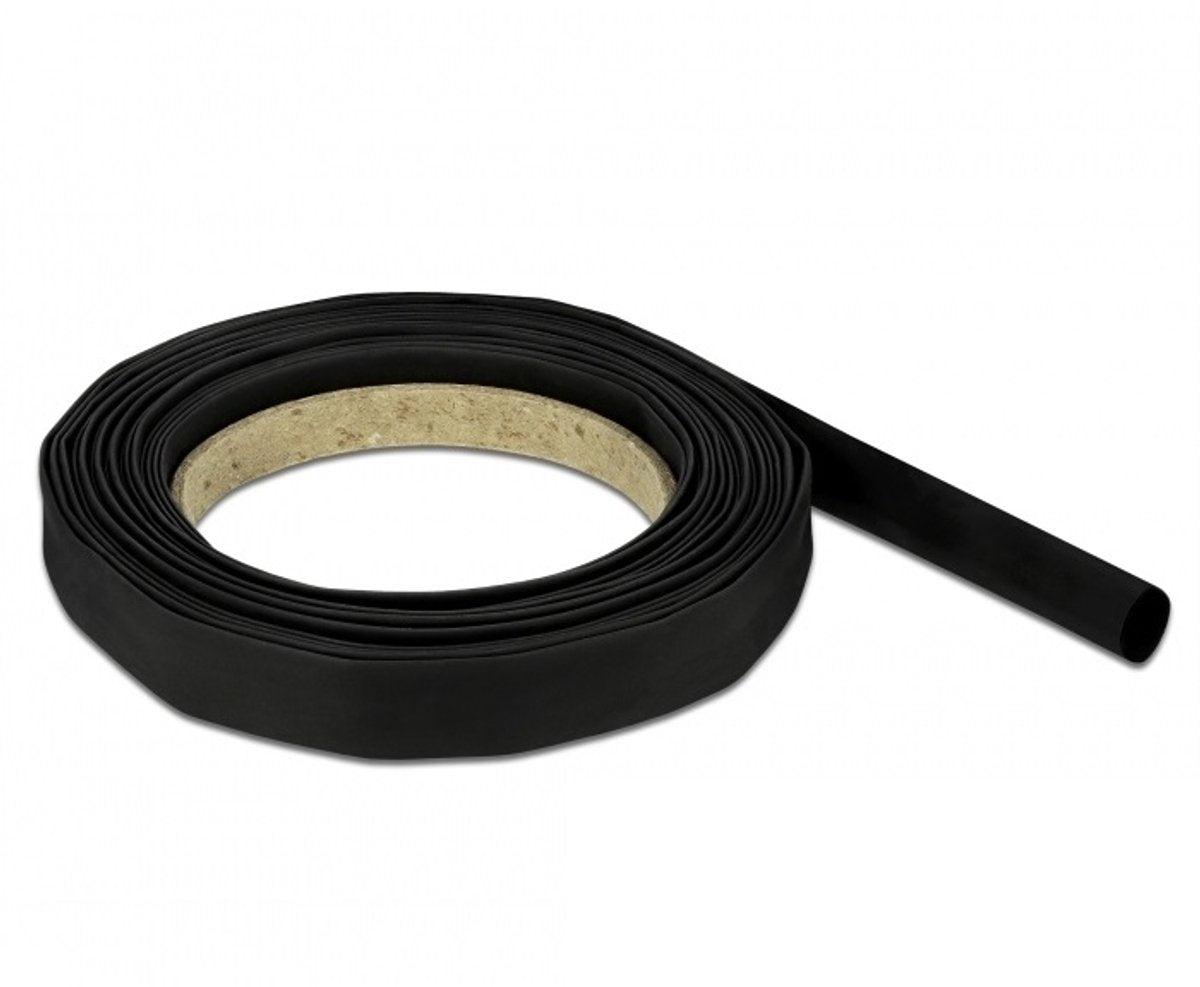 Delock krympeslange 5m - 10mm til 5mm - 1 stk sort