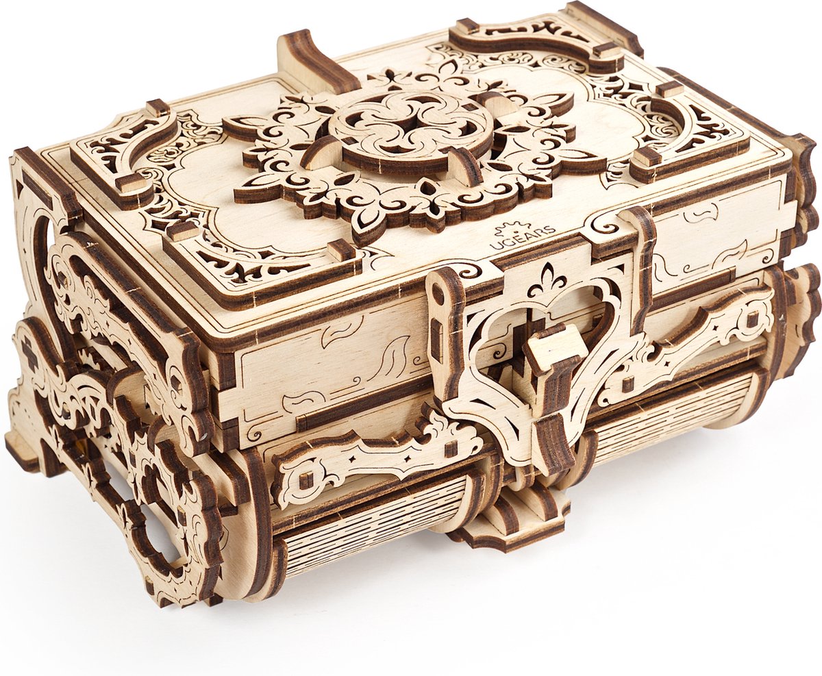 Ugears træ 3D model - æske