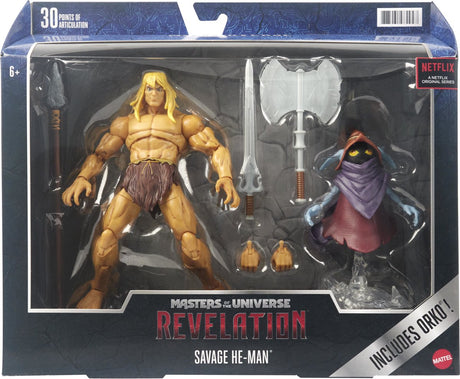 Universets mestre masterverse åbenbaring vilde han-mand-spillende figur