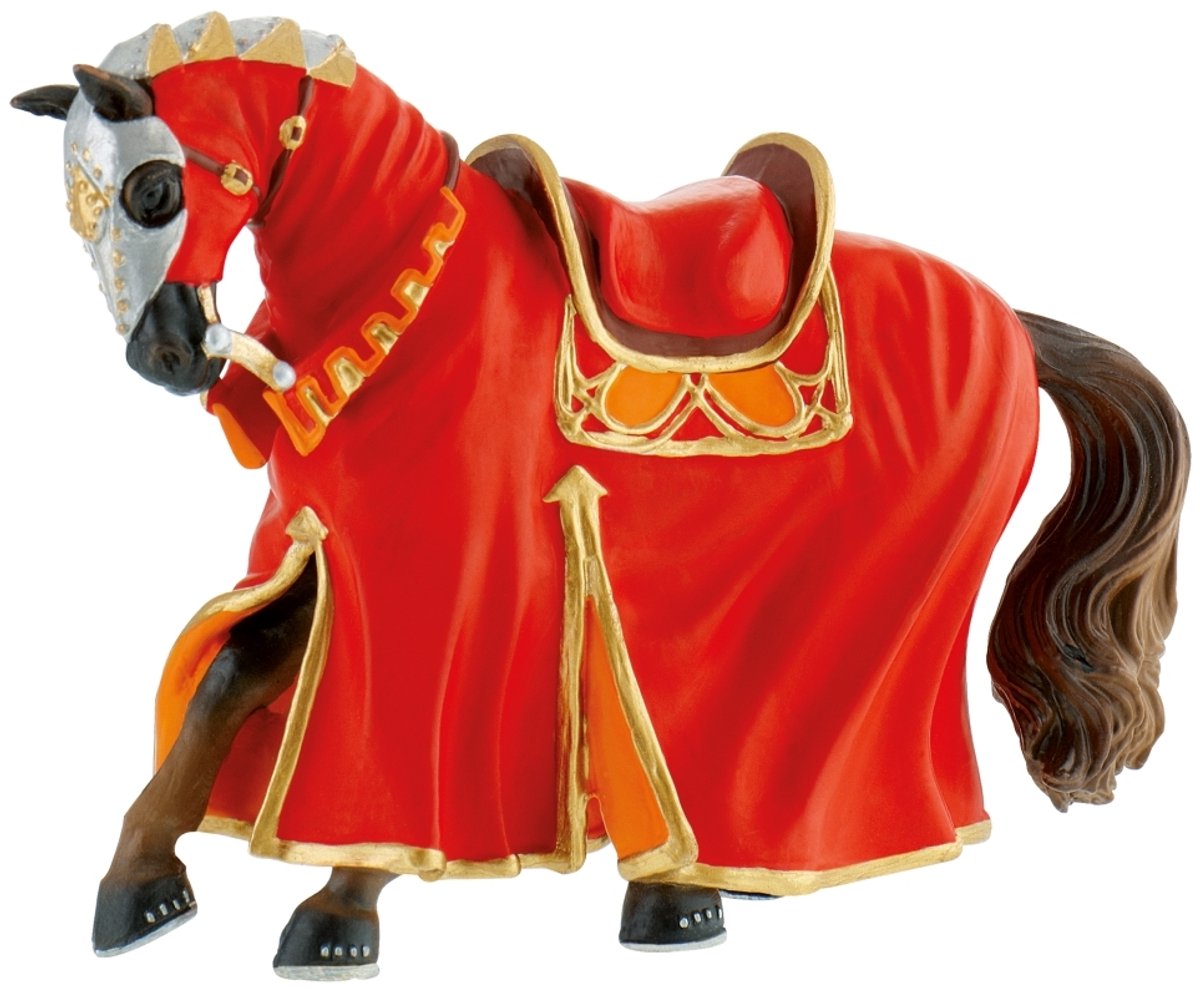 Bullyland 80768 – spillefigur turnering hesterød – ca. 10–12 cm – naturtro og detaljeret design – ideel som fantasifigur, dekoration eller lille gave til børn fra 3 år