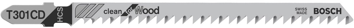 Bosch tilbehør bosch stiksavklinge t301cd (5 stk)
