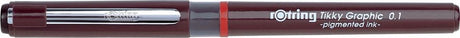 Rotring tikky grafisk filtpen fineliners | 0,10 mm | sort blæk |