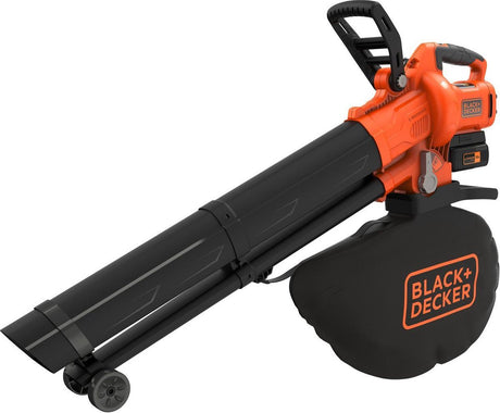 Black+decker bcblv3625l1 36v 2.5ah 3-i-1 løvblæser - bcblv3625l1-qw
