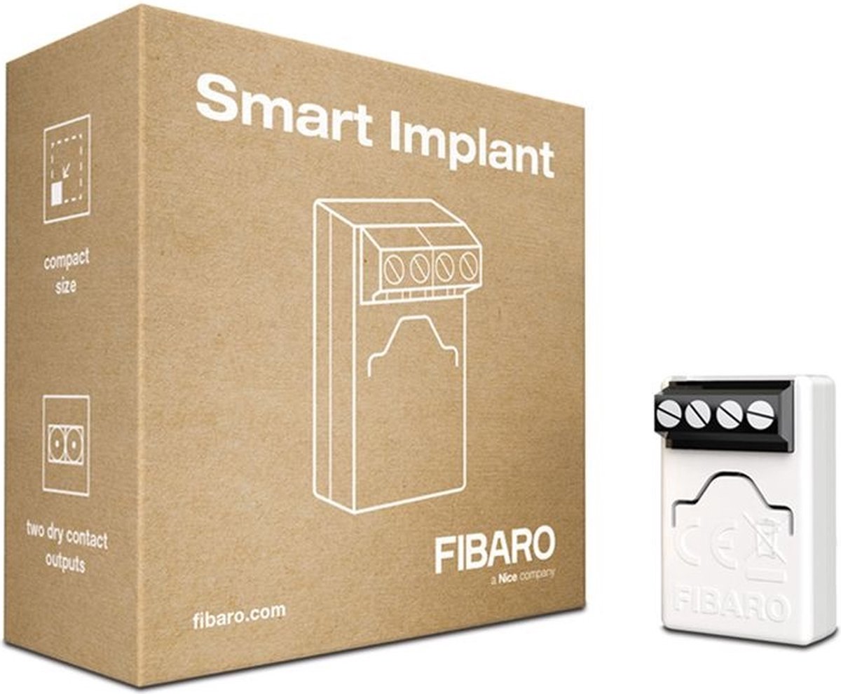 Fibaro smart implantat - z-wave plus - universel z-wave sensor