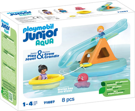 Playmobil Junior Swimming Island med vandrutschebane - 71687