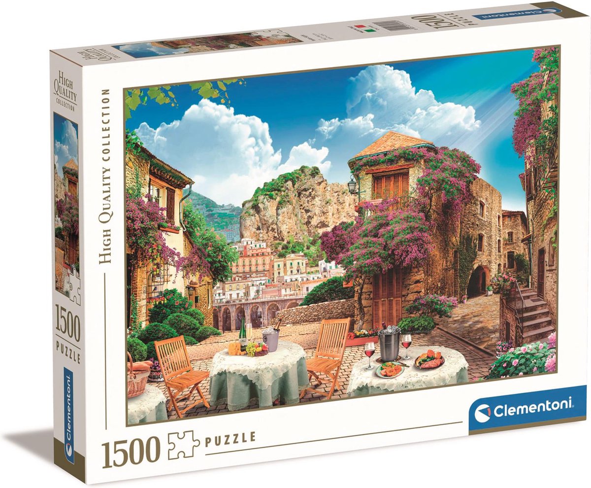 Clementoni - puslespil - 1500 brikker - Italienske seværdigheder - puslespil for voksne