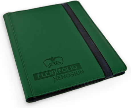 Ultimate guard flexxfolio 360 18-lommers xenoskin - grøn