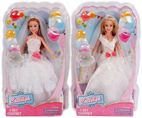 Toys Amsterdam teenagedukke Calleigh Bride - 29 cm hvid