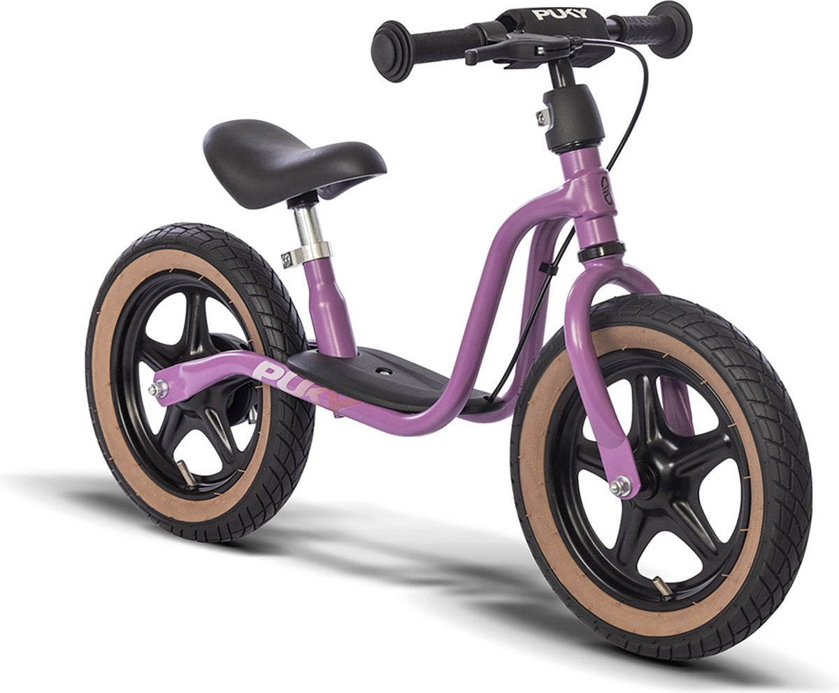 Puky balancecykel - lr 1l - lilla - med håndbremse - fra 2,5 år