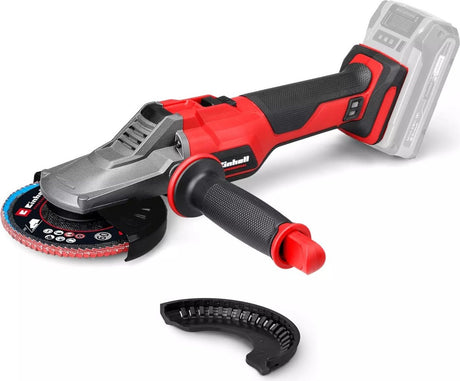 Einhell professionel trådløs vinkelsliber tp-ag 18 125 fl li bl - solo (rød sort, batteri og oplader medfølger ikke)