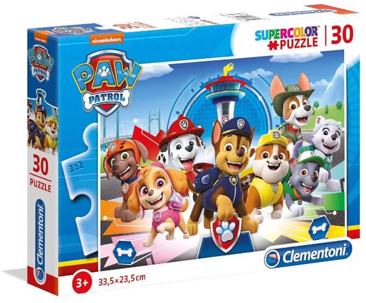 Clementoni Jigsaw Puzzle Super Color Paw Patrol, 30 ..