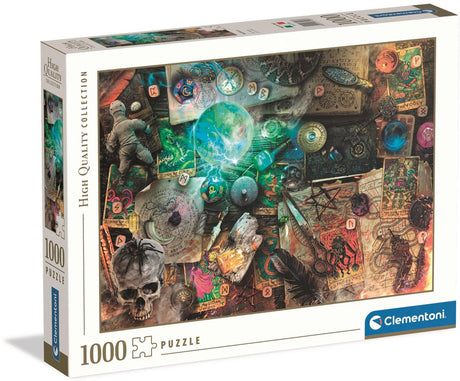 Ty clementoni maleficium - magisk fantasy scene - puslespil 1000 brikker voksne - puslespil HQC højkvalitets kollektion fra 12 år