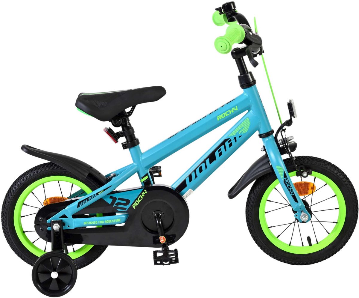 Volare Rocky Children's Bicycle - Drenge - 12 tommer - Grøn