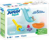 Playmobil junior aqua fiskesjov med havdyr - 71689