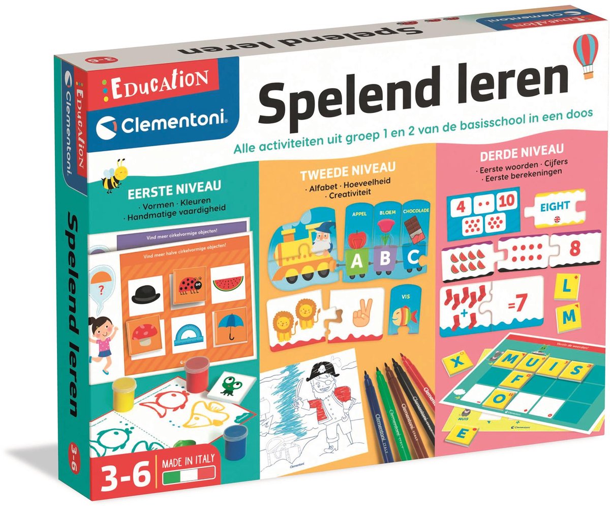 Clementoni uddannelse læring gennem leg