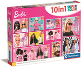 Clementoni Jigsaw Puzzle Super Color 10in1 Barbie