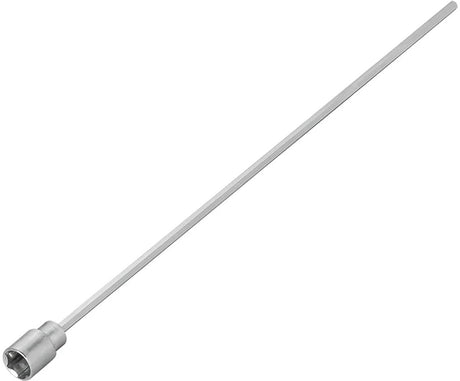 Proplus verlengadapter 540 mm 19 mm – voor caravan hoeksteun – geschikt voor pootsleutel en accuboormachine – zilver