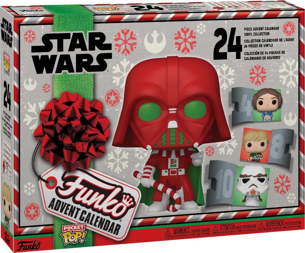 Funko star wars adventskalender lommepop! ferie mange farver