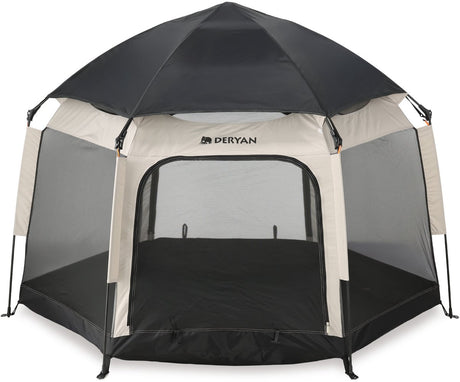 Deryan up to go kinderbox - draagbare kinderbox - pop up reisbox - strandtent - sand