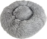 Sazzz hundeseng fluffy lysegrå