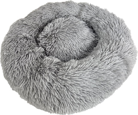 Sazzz hundeseng fluffy lysegrå