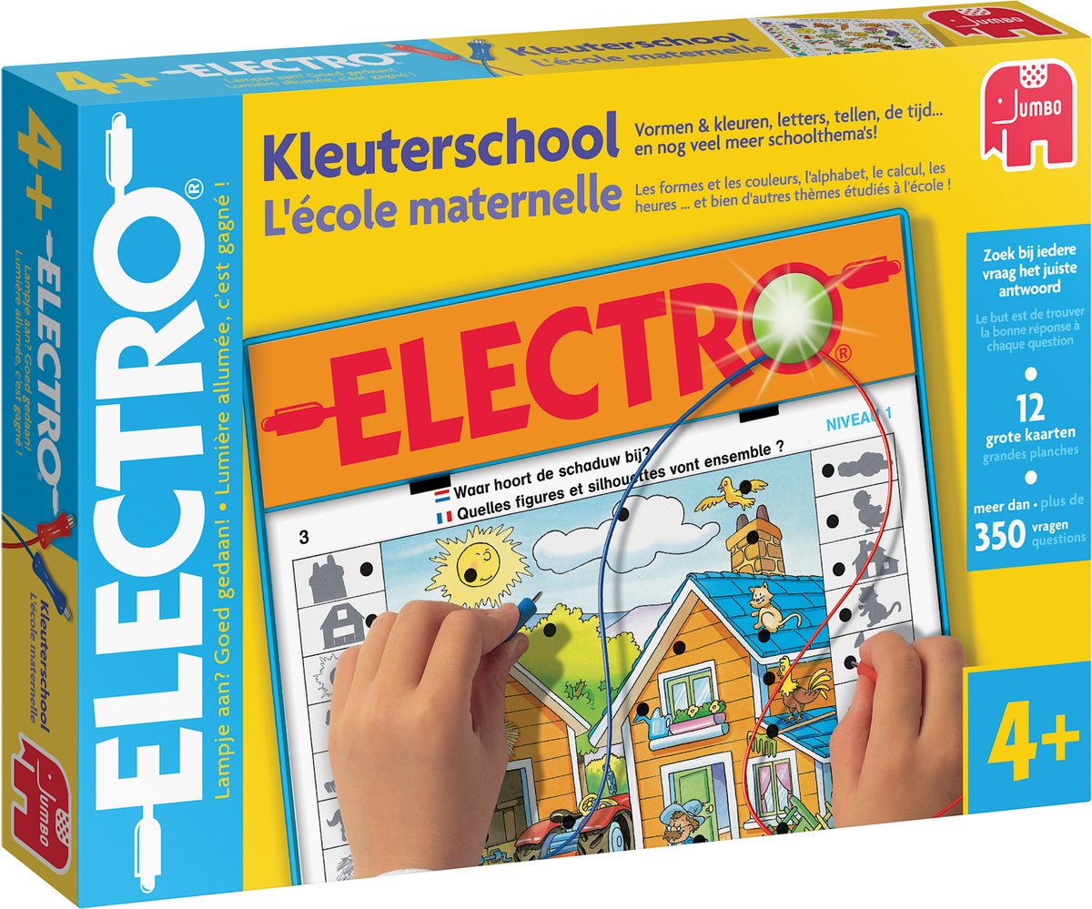Electro jumbo - - børnehave - Belgien - pædagogisk spil