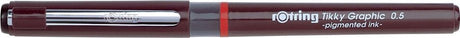 Rotring tikky grafisk filtpen fineliners | 0,50 mm | sort blæk | 1 stk