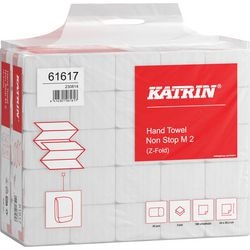 Katrin falthandtuch classic none stop m2 foldede hænder. 25x160 shee non stop m2s