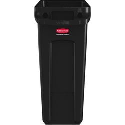 Rubbermaid affaldsspand 76227840 polyethylen sort