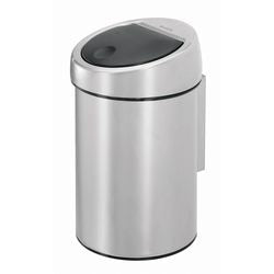 Brabantia berøringsspand affaldsspand - 3 liter - badeværelse - mat stål fingeraftrykssikker