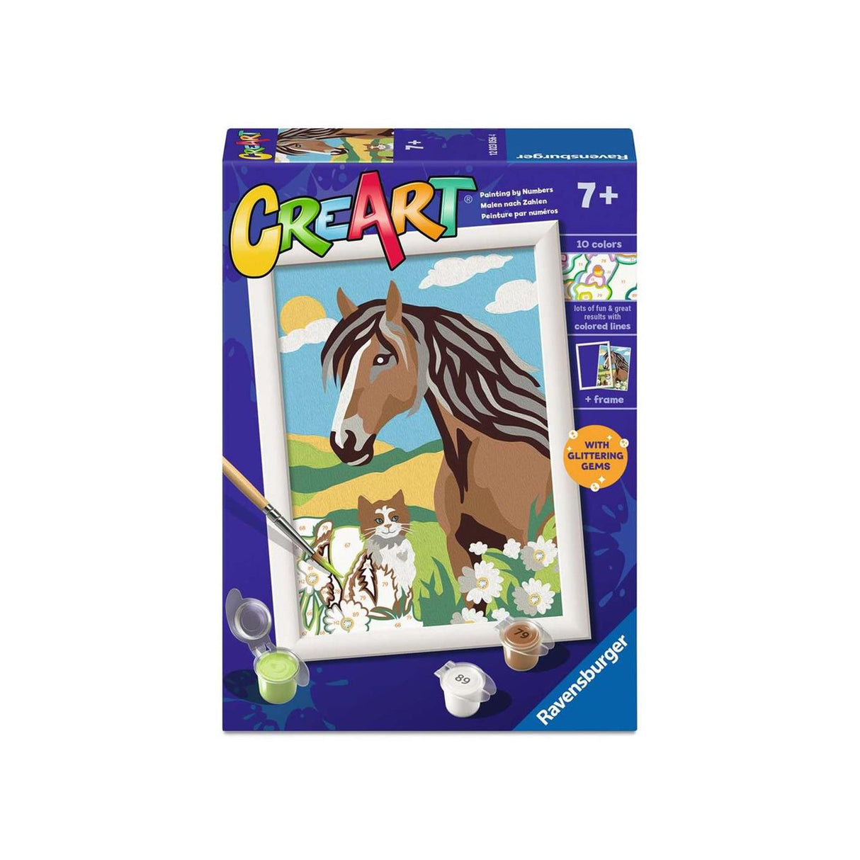 Ravensburger creart hest og fisse