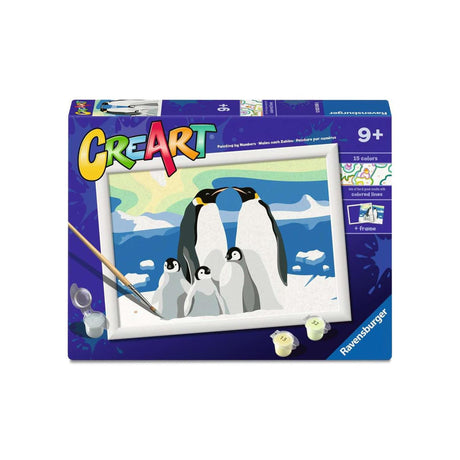 Ravensburger creart serie d pingvinfamilie