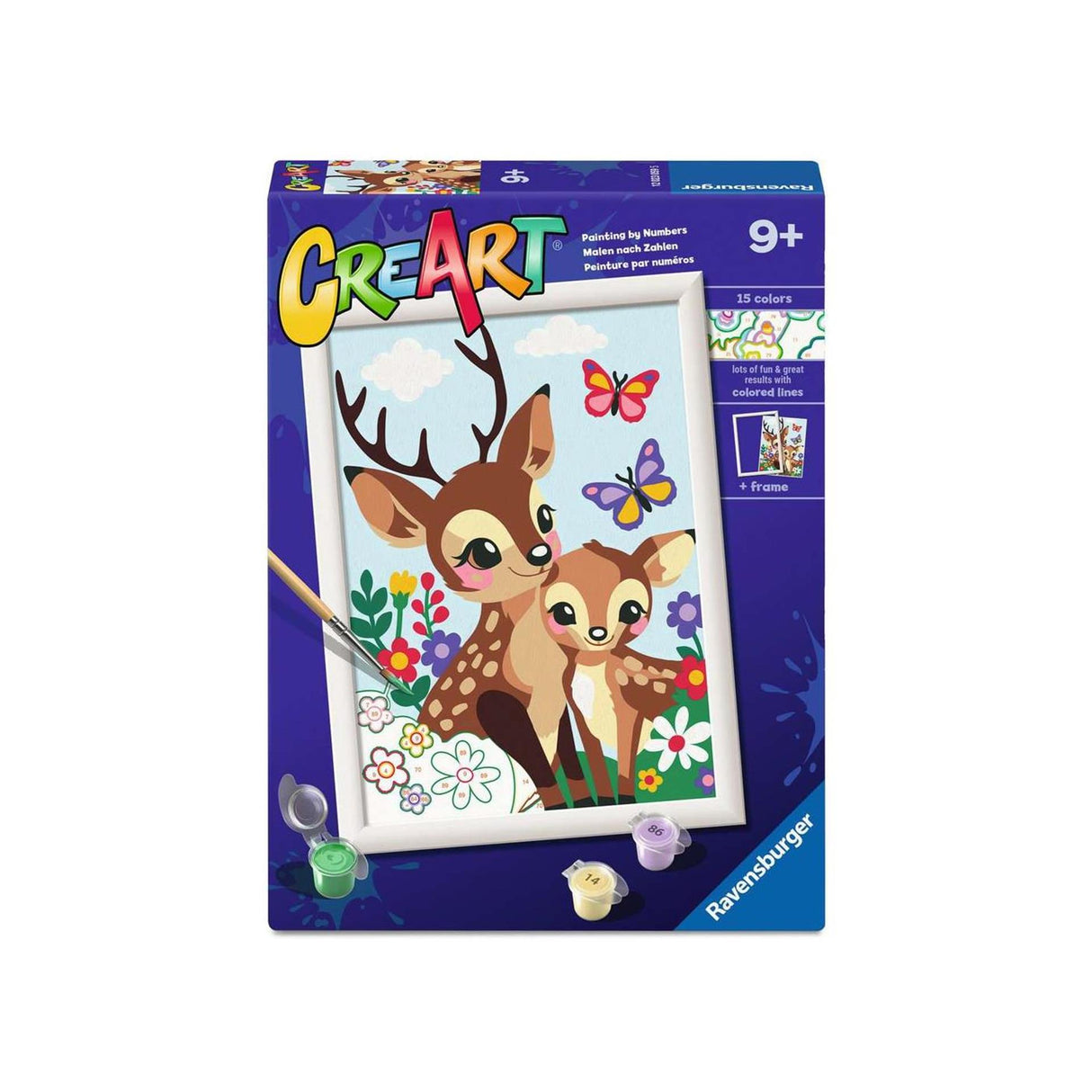 Ravensburger creart serie d muntre hjorte