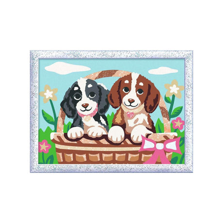 Ravensburger creart serie d hunde i en kurv