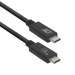 Act USB-C kabel ac7401 sort 1 m