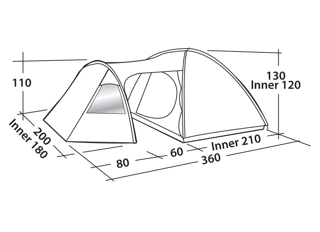 Nem camp Eclipse 300 telt