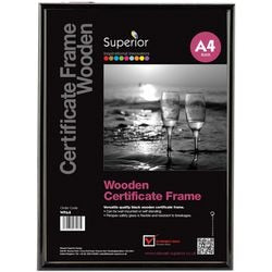 Seco fotolijst - a4 - 21 x 29.7cm - zwart - 11mm frame - se-wpa4