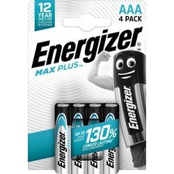 Energizer Max Plus LR03 AAA blister 4 stk