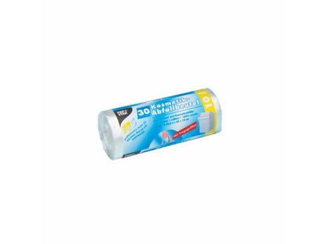 Papstar pedal skraldespandspose med håndtag 10 liter rulle á 30 stk <br>