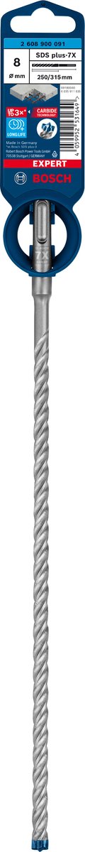 Bosch expert sds plus-7x borehammer 8 x 250 x 315 mm
